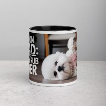 Bichon Dad: Chief Belly Rub Giver Coffee Mug