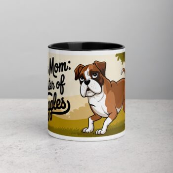 Boxer Mom: Master of Wiggles Coffee Mug