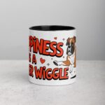 Happiness Is a Boxer Wiggle Coffee Mug