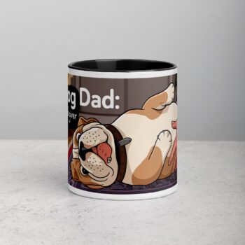Bulldog Dad: Chief Belly Rub Giver Coffee Mug
