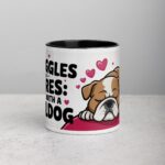Snuggles and Snores: Life with a Bulldog Coffee Mug