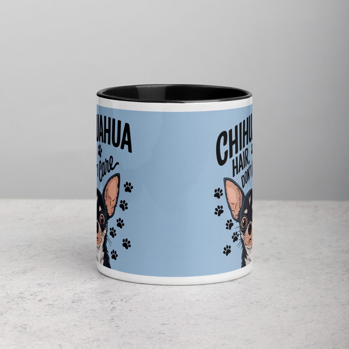 Chihuahua Hair, Don’t Care Coffee Mug & Tea Cup - Image 2