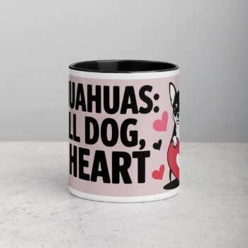 Chihuahuas: Small Dog, Big Heart Coffee Mug
