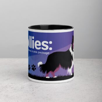 Collies: Beauty and Brains in One Package Coffee Mug
