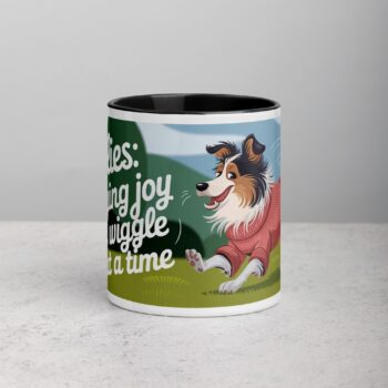 Collies: Bringing Joy One Wiggle at a Time Coffee Mug