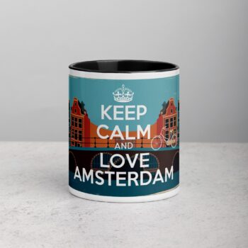 Keep Calm and Love Amsterdam Coffee Mug