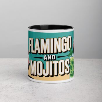 Flamingos and Mojitos Coffee Mug
