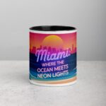 Miami: Where the Ocean Meets the Neon Lights Coffee Mug