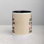 Keep Calm and Love Paris Coffee Mug & Tea Cup - Image 2