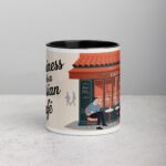 Happiness Is a Parisian Café Coffee Mug