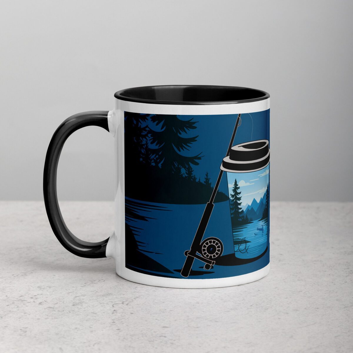 Fishing is My Therapy, Coffee is My Fuel Mug - Image 2