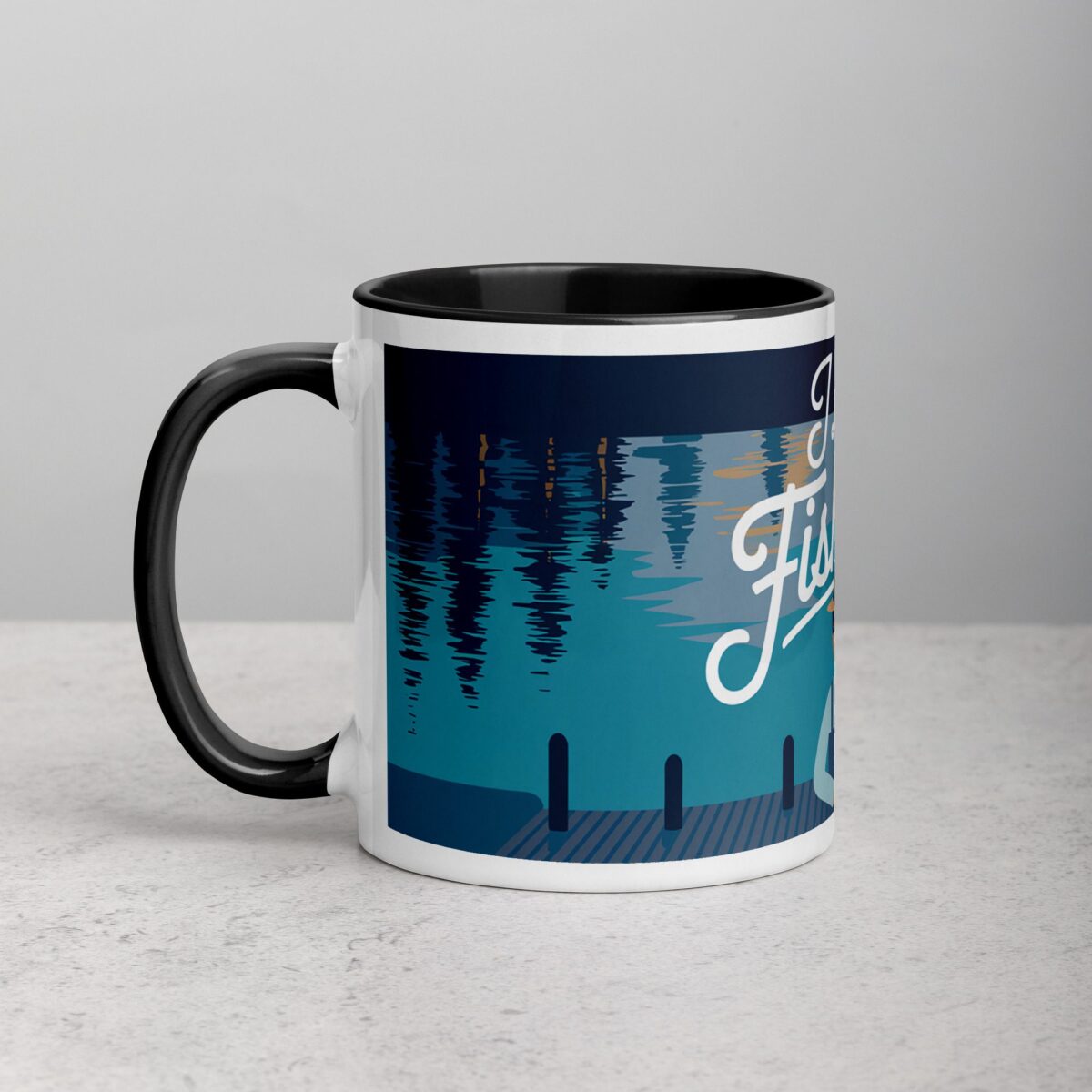 I Love Fishing Sophisticated Coffee Mug & Tea Cup - Image 2