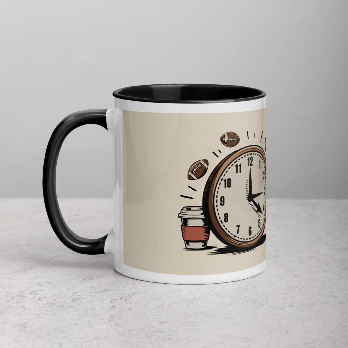4th Quarter Coffee Football Mug - Image 2