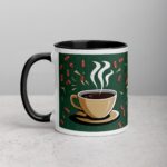 Coffee, Touchdowns & Tackles Football Mug