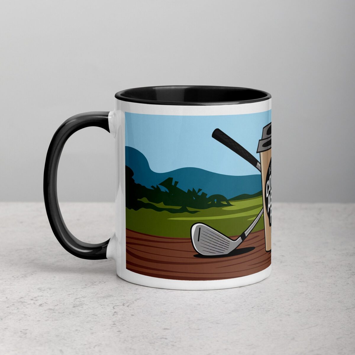 I Like My Coffee Above Par Golf Mug - Image 2