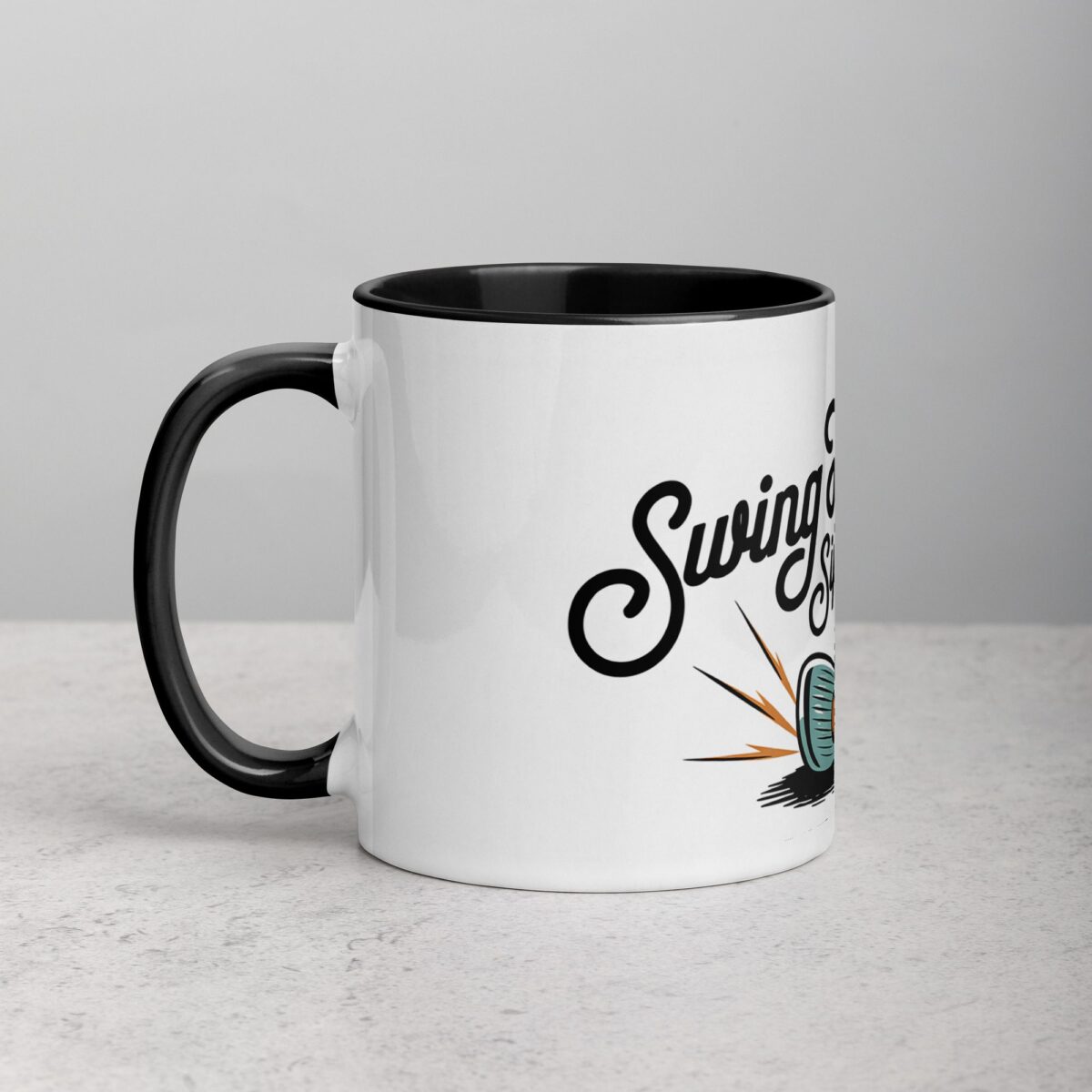 Swing Hard, Sip Slow Golf Coffee Mug - Image 2