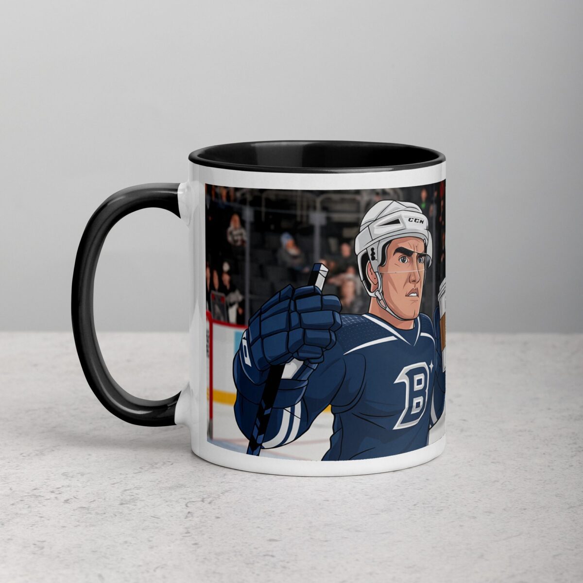 Puck Off, I Need Coffee! Hockey Mug - Image 2