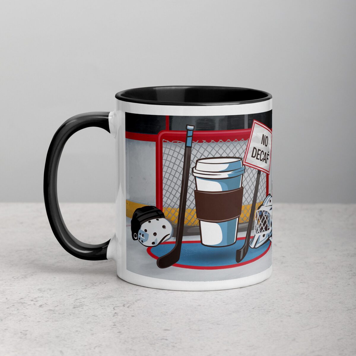 Penalty Box for Decaf Hockey Coffee Mug - Image 2