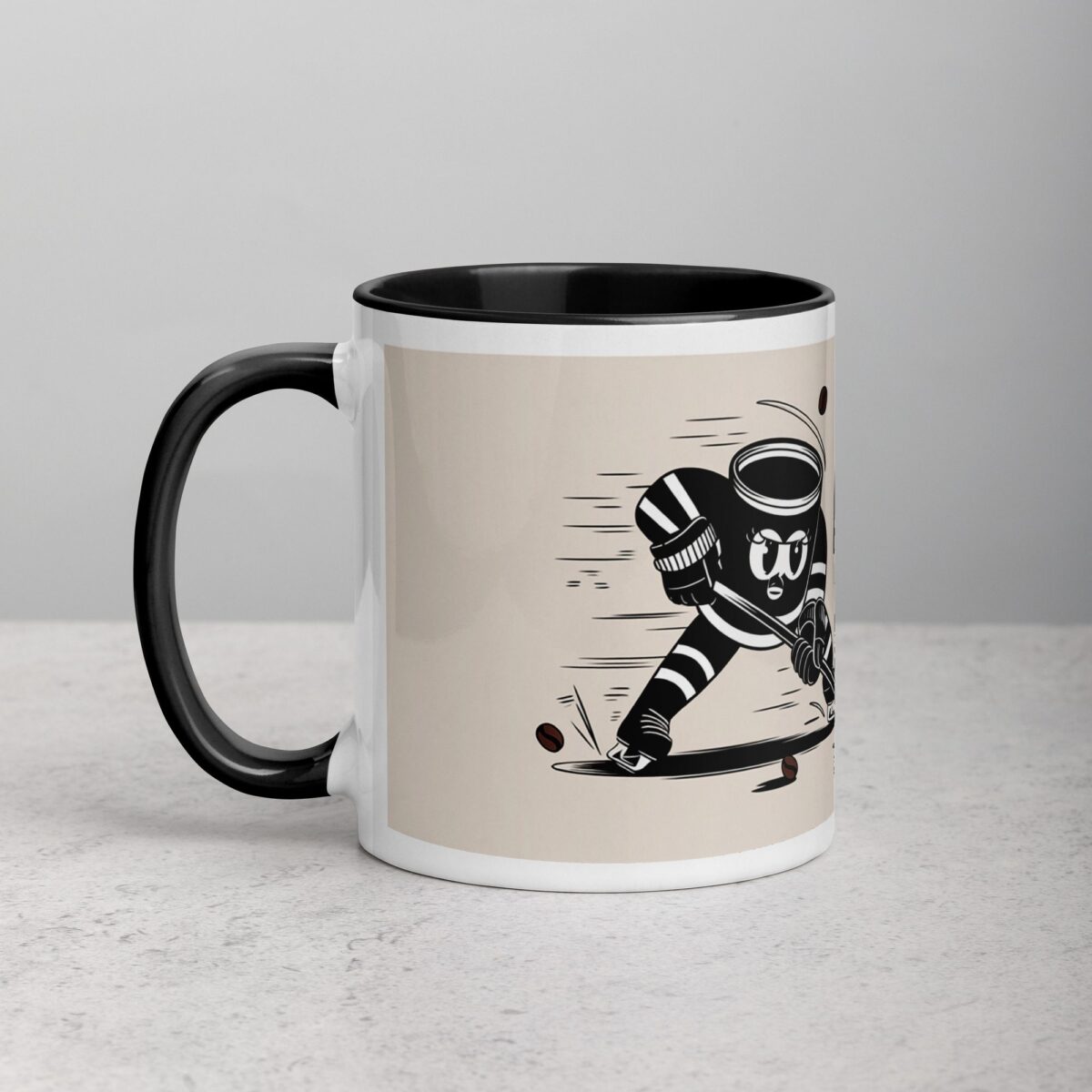 Face Off with Flavor Hockey Coffee Mug - Image 2