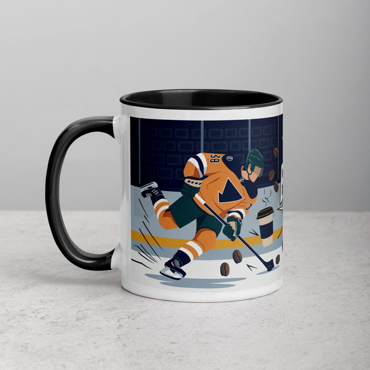 Breakaways & Brewed Awakenings Hockey Mug - Image 2