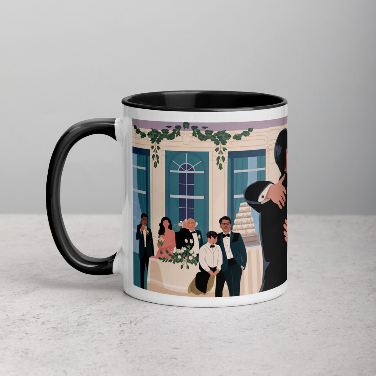 Elegant Thank You Best Man Coffee Mug & Tea Cup - Image 2
