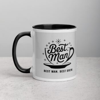 Best Man. Best Brew. Wedding Coffee Mug