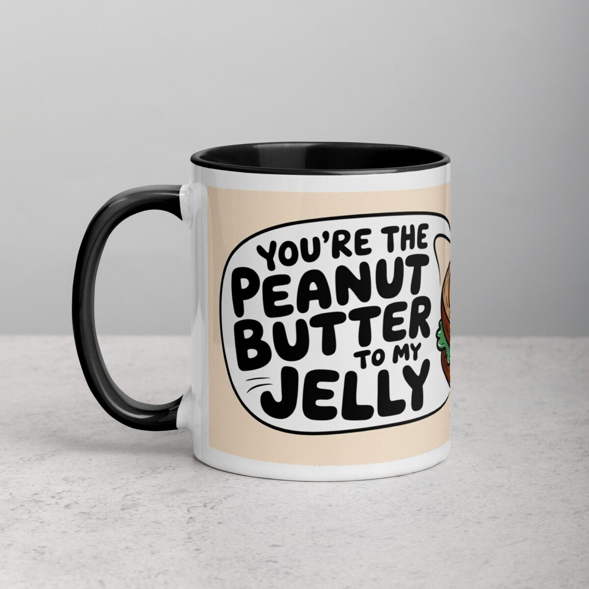 You’re the Peanut Butter to My Jelly Coffee Mug - Image 2