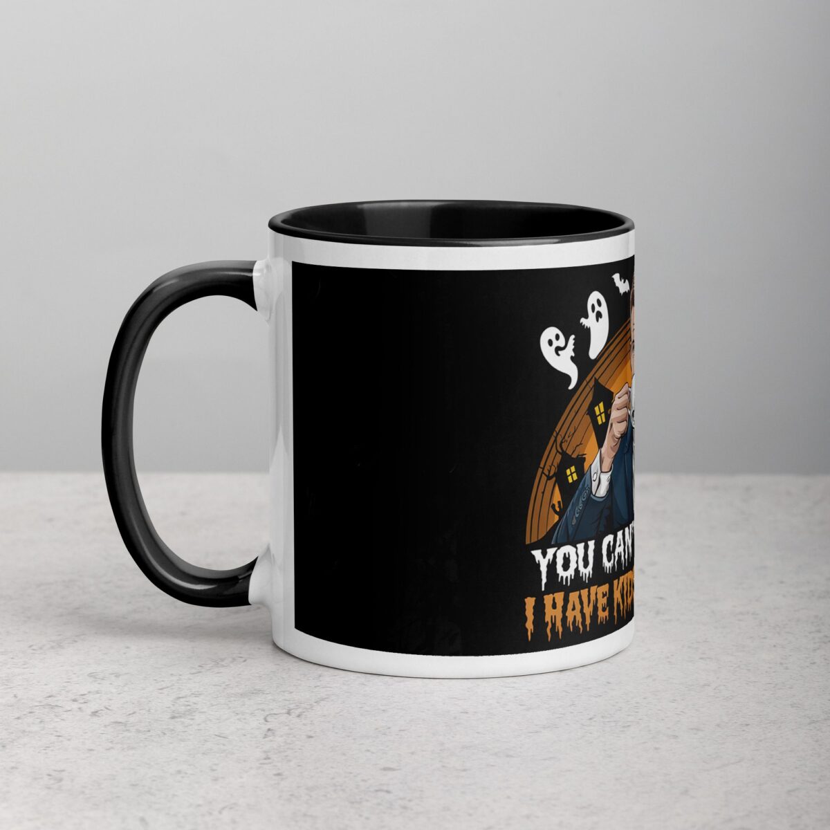 You Can't Scare Me, I Have Kids & Coffee Dad Mug - Image 2
