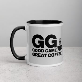 GG: Good Game, Great Coffee Gamer Mug
