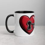 My Heart Belongs to You Girlfriend Coffee Mug - Image 2