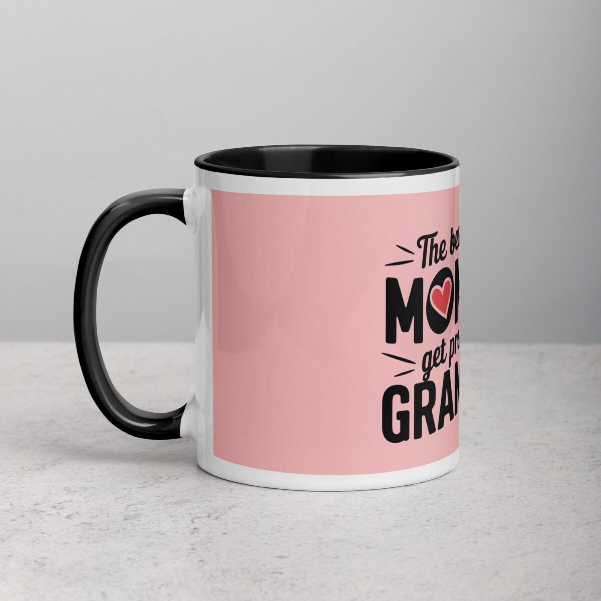 The Best Moms Get Promoted to Grandmas Coffee Mug - Image 2