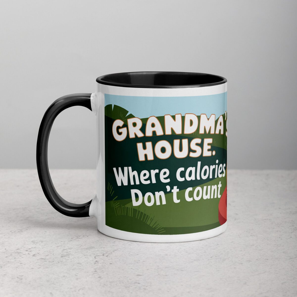 Grandma’s House: Where Calories Don’t Count Coffee Mug - Image 2