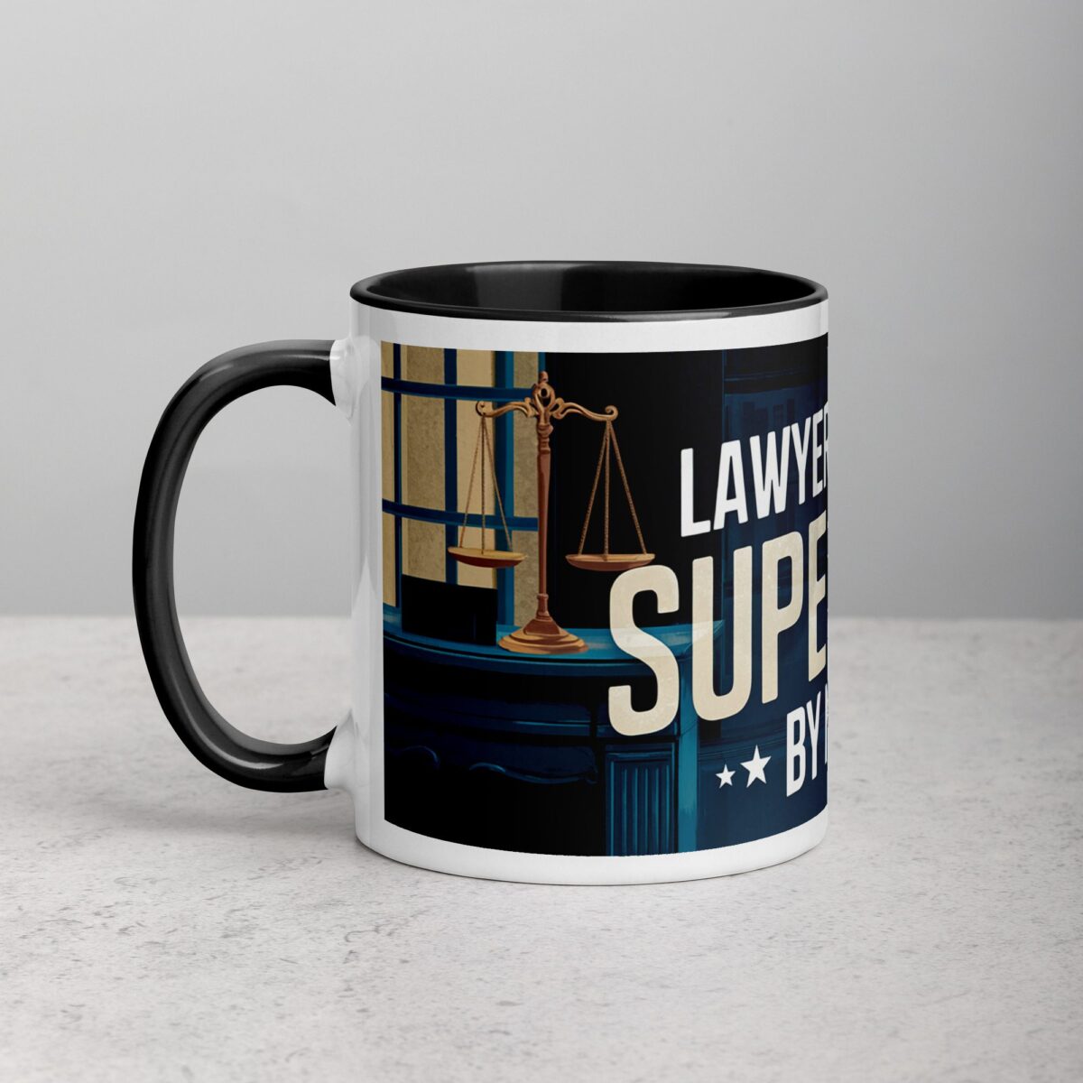 Lawyer by Day, Superhero by Night Coffee Mug - Image 2