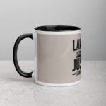 Lawyer: The Pursuit of Justice (and Caffeine) Mug - Image 2