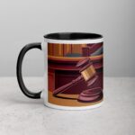Justice Never Sleeps (But I Do) Lawyer Coffee Mug - Image 2