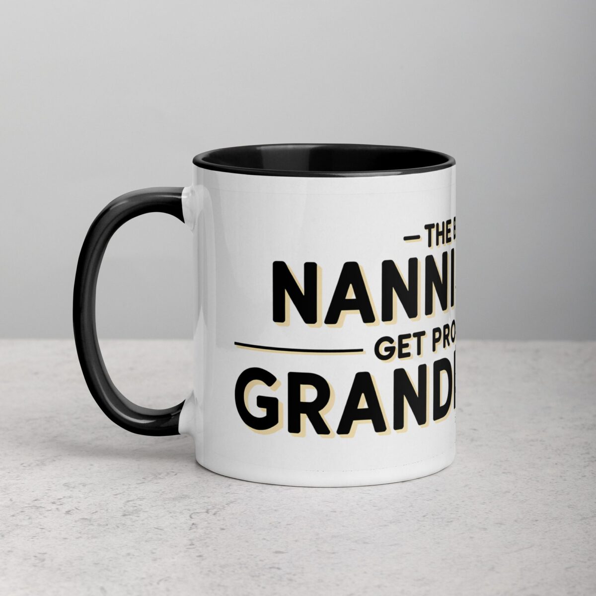The Best Nannies Get Promoted to Grandnannies Mug - Image 2