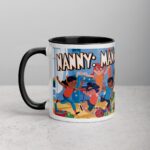 Nanny: Manager of Mayhem Coffee Mug & Tea Cup - Image 2