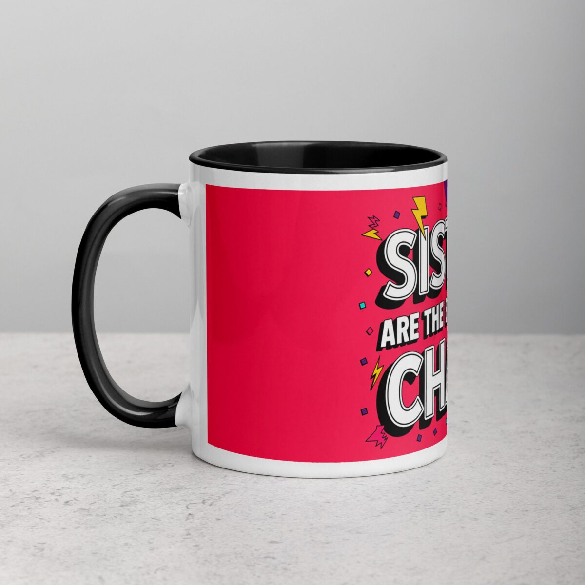 Sisters Are the Best Kind of Chaos Coffee Mug - Image 2