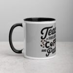 Teaching: Fueled by Coffee and Patience Mug - Image 2