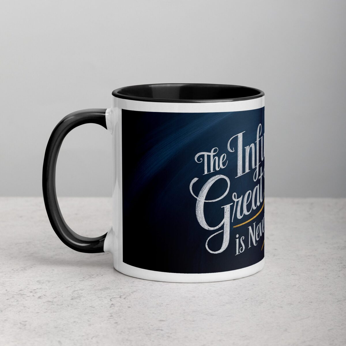 The Influence of a Great Teacher Is Never Erased Coffee Mug - Image 2