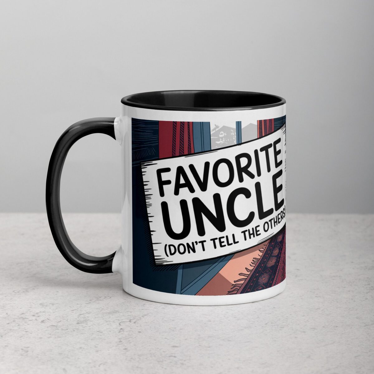 Favorite Uncle (Don’t Tell the Others) Coffee Mug - Image 2