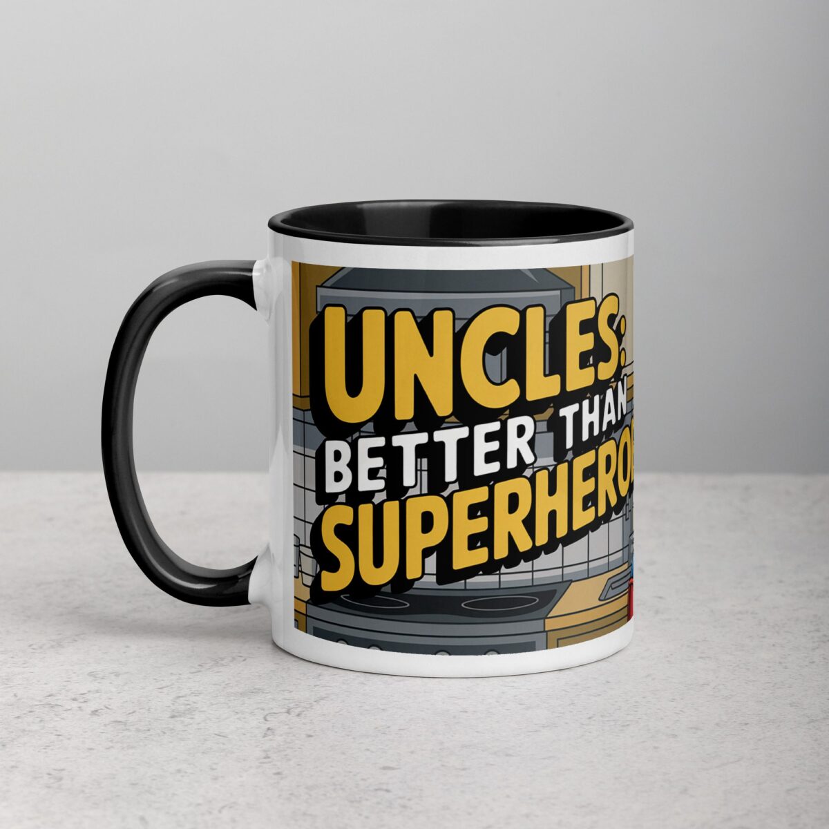Uncles: Better Than Superheroes Coffee Mug - Image 2