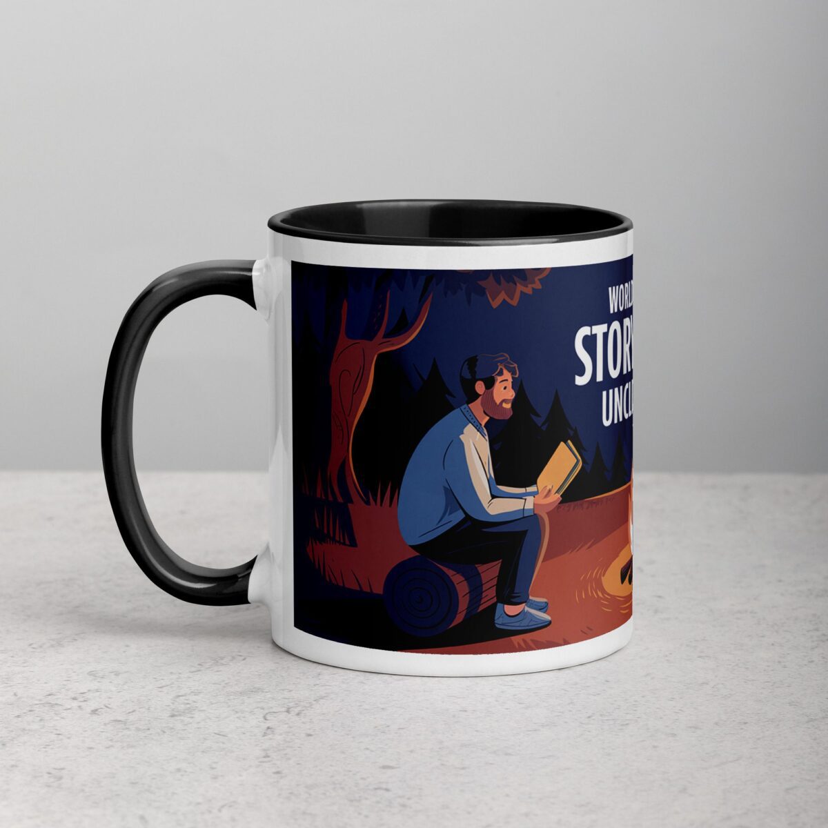 World’s Greatest Storyteller: Uncle Edition Coffee Mug - Image 2