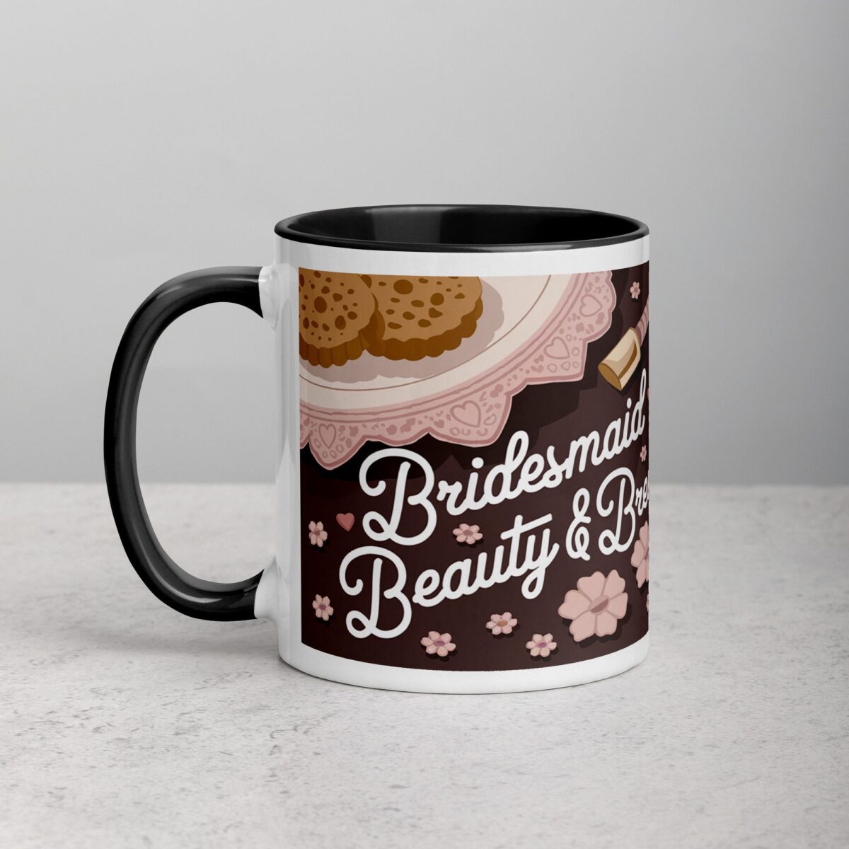 Bridesmaid Beauty & Brew Coffee Mug - Image 2