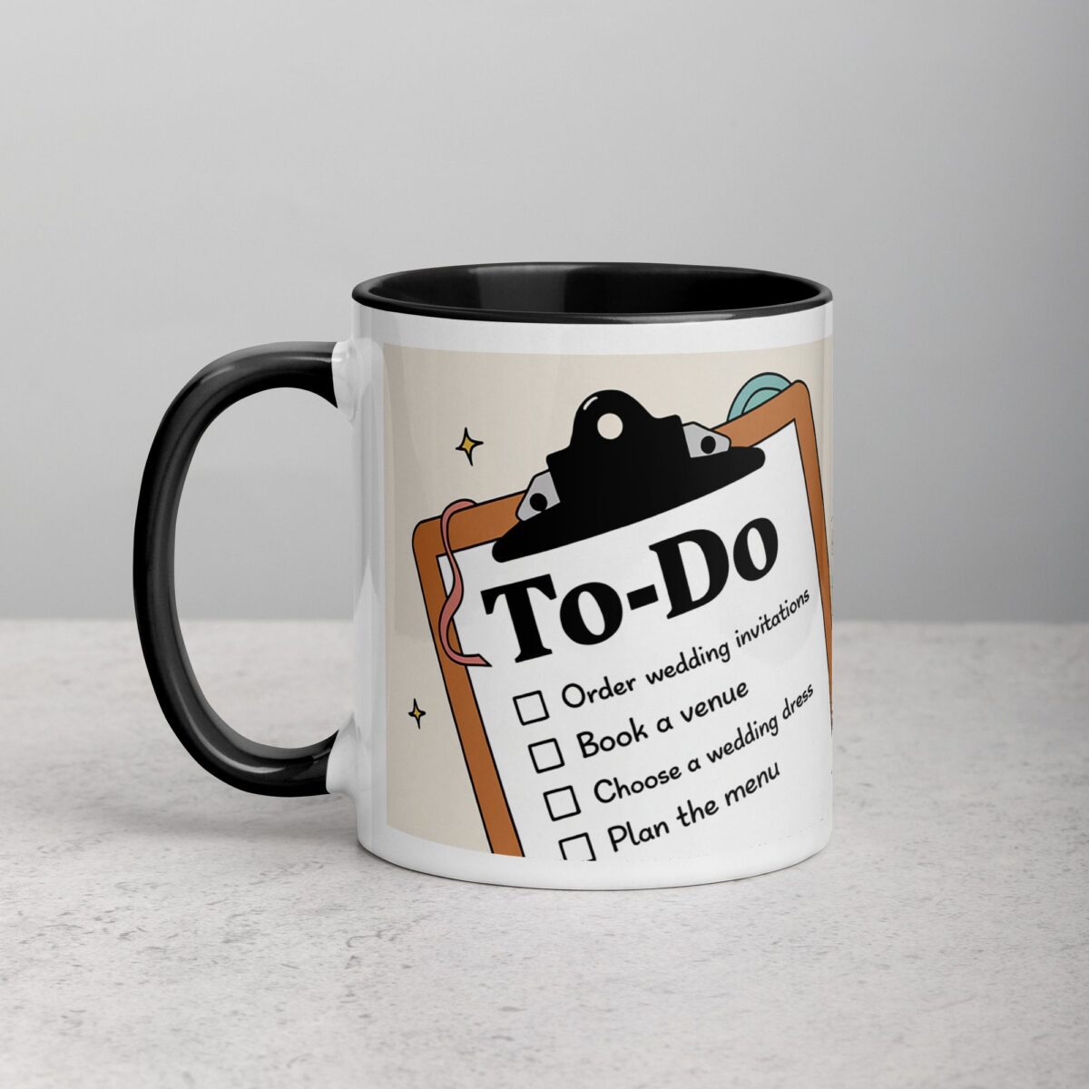 Wedding Prep and Sips Bridesmaid Mug - Image 2