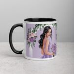 Thank You for Being My Bridesmaid Sophisticated Coffee Mug - Image 2