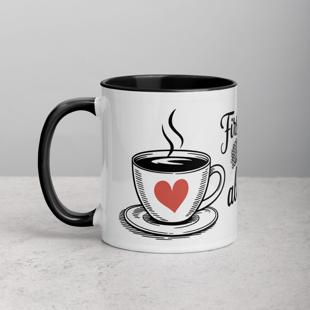 First Man She Loved, Always Dad Coffee Mug - Image 2