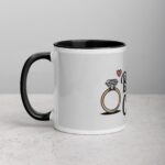 Here for the Bride, Here for the Coffee Father Mug - Image 2