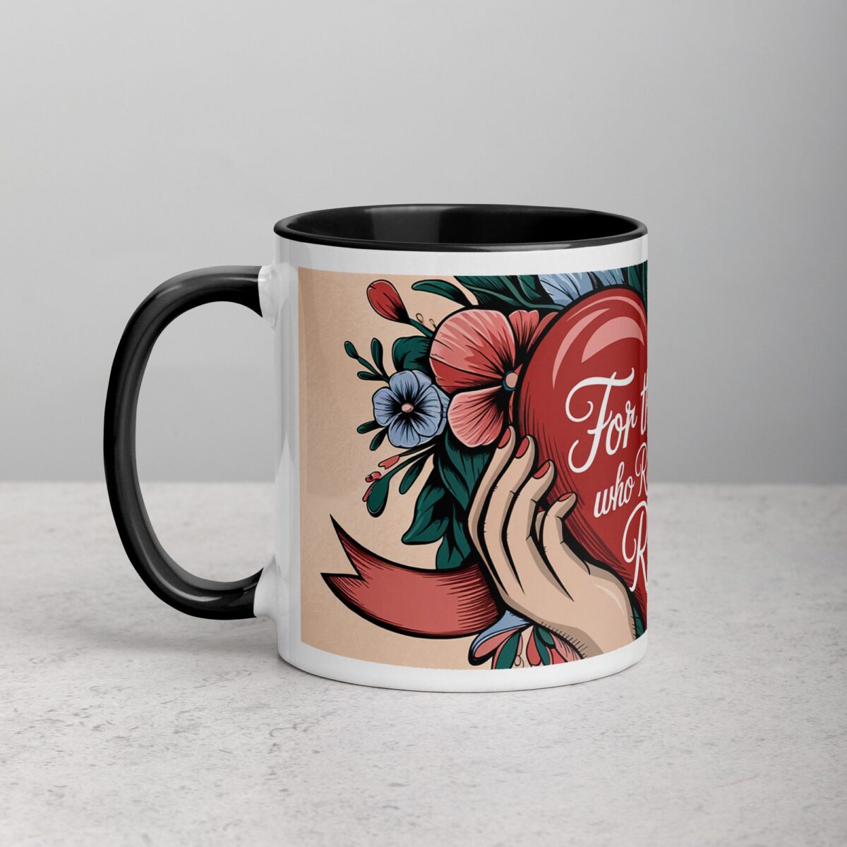 For the Man Who Raised Her Right Coffee Mug - Image 2