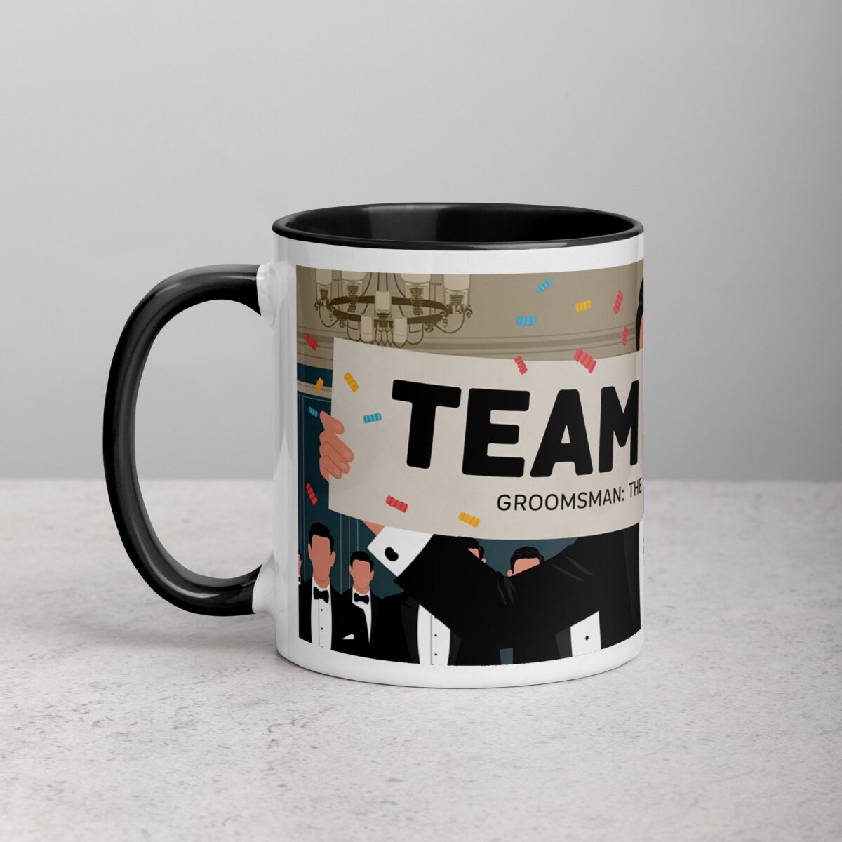 Groomsman: The Ultimate Team Player Coffee Mug - Image 2